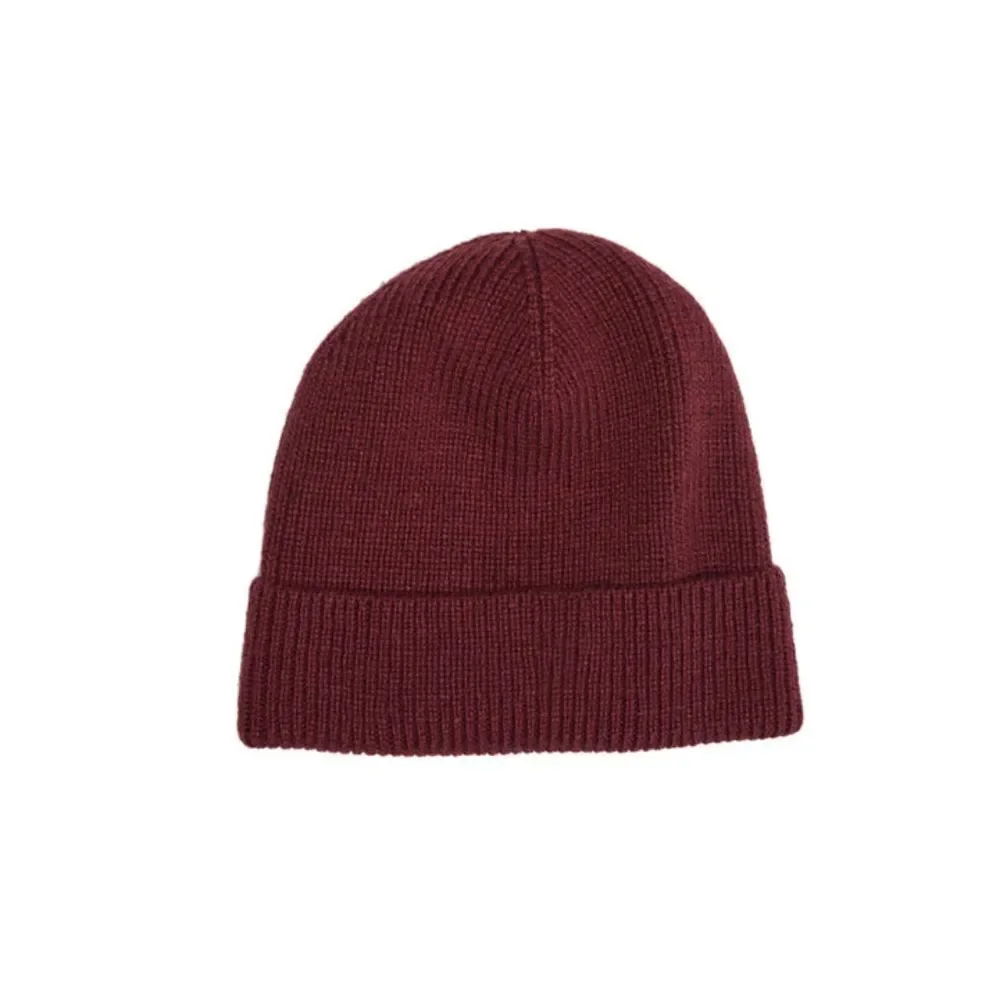 PENGUIN RECYCLED POLYESTER BEANIE SIZE OS IN CAVIAR/BLACK NWT and in packaging